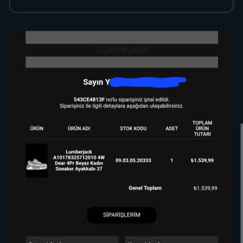 Yanıltıcı Stok Bilgisi Ve İade Sorunu