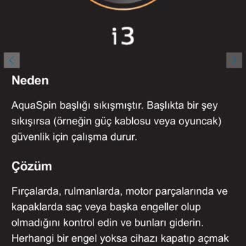 Philips Aquatrio'da Tekrarlayan İ3 Hatası Ve Garanti Sorunu