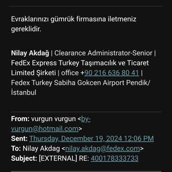 FedEx Kargo Sorunları: Müşteri Memnuniyetsizliği