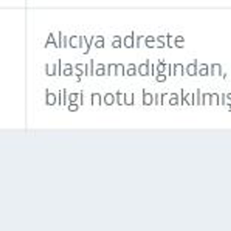 Yurtiçi Kargo Şişli Bomonti Şubesi'nin Yanıltıcı Teslimat Bildirimi Ve Müşteri Hizmetleri Sorunu