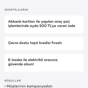 Akbank'ın Elektrikli Araç Kampanyasında İade Sorunu