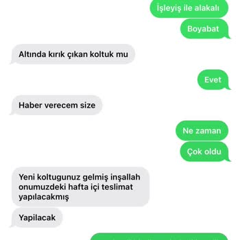 Vivense'den Gelen Kırık Koltuk Ve Ulaşılmaz Müşteri Hizmeti
