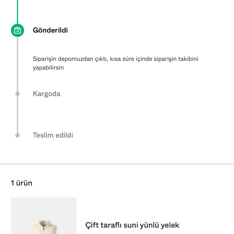 Bershka Siparişim 20 Gündür Teslim Edilmedi