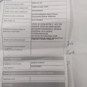 E-Bebek'ten Aldığım Buhar Makinesi Sürekli Arızalanıyor