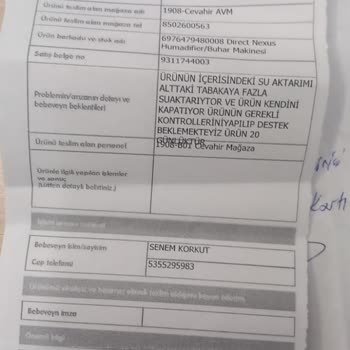 E-Bebek'ten Aldığım Buhar Makinesi Sorunları Ve Yetersiz Servis Deneyimi