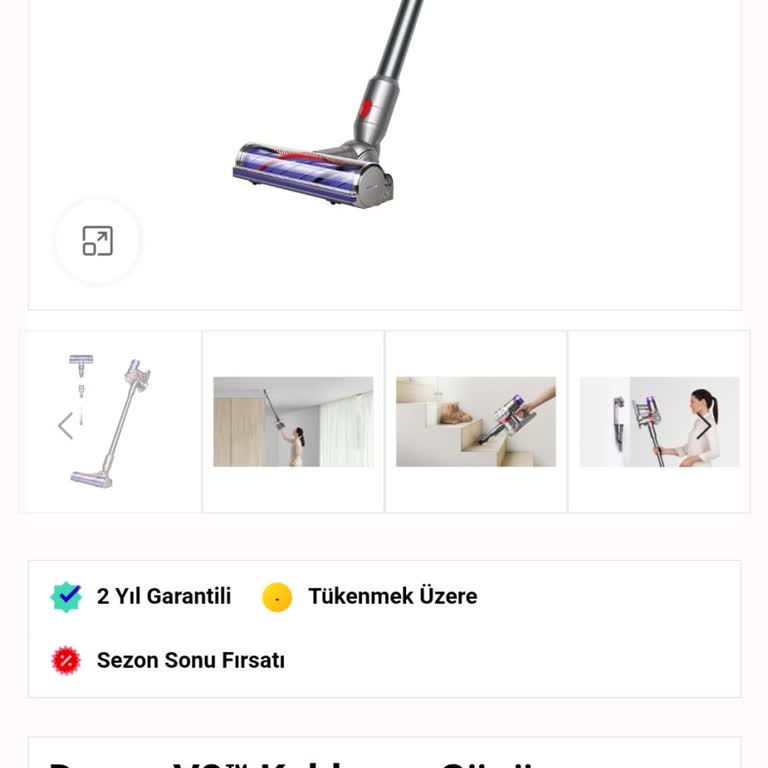 Dyson Süpürge Alımında Yaşanan Ödeme Ve İletişim Sorunları