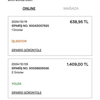 İptal Edilen Ürün Ve Geciken Teslimat Sorunu