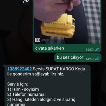 Trendyol'dan Alınan Matkap Garanti Sürecinde Mağduriyet