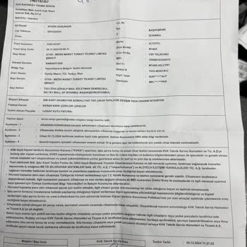 KVK Garanti Sürecinde Tekrarlayan Sorun Ve Ücret Talebi