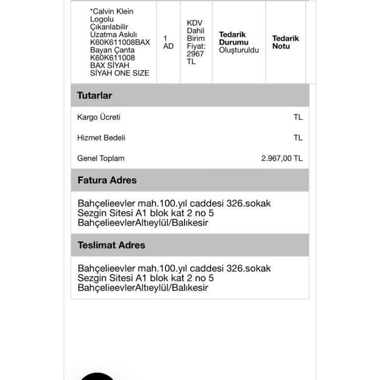 Calvin Klein Çanta: Sapındaki Metal Sorunu Ve İlgisizlik