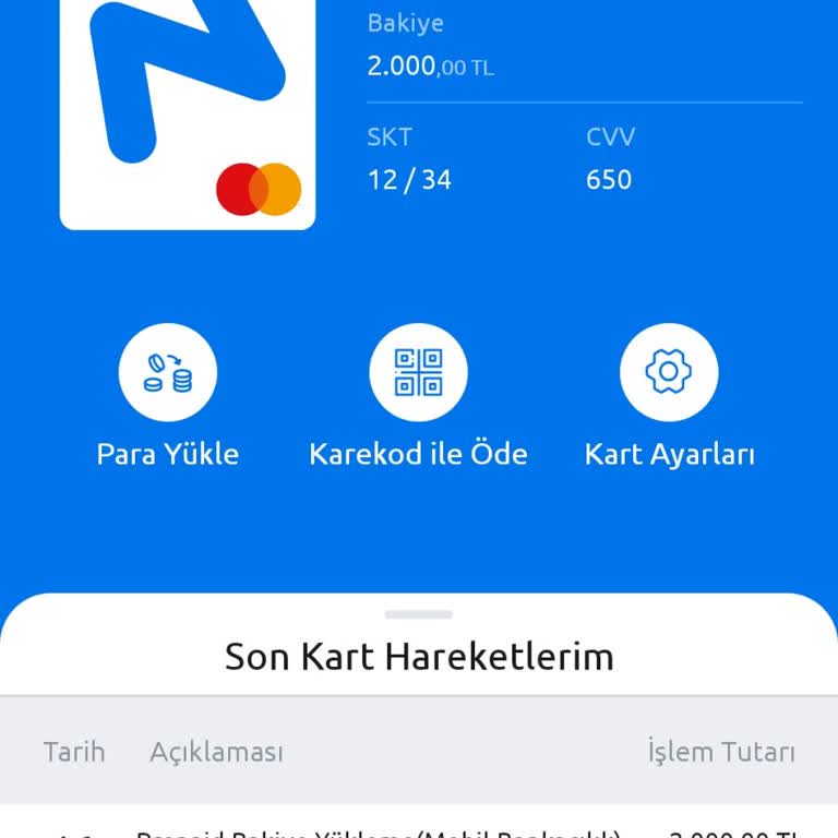 Aktif Bank Sanal Kart Para İadesi Sorunu
