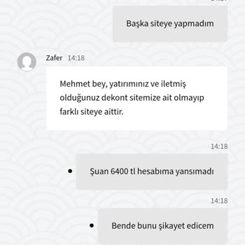 Fixbet Sitesine Yatırdığım Para Hesaba Geçmiyor