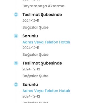 Kayıp Kargo Ve İletişimsizlik Sorunu