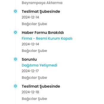 Kargo Teslimatında Sürekli Adres Hatası Ve Müşteri Hizmetleri Sorunu