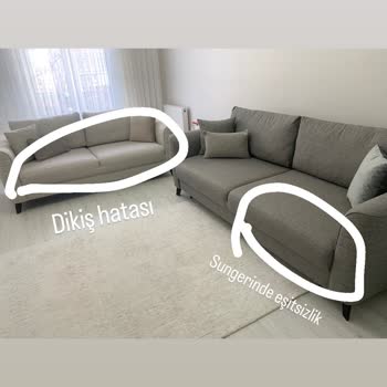 Enza Home'dan Alınan Koltuklarda Kalite Sorunu Ve Yetersiz Servis
