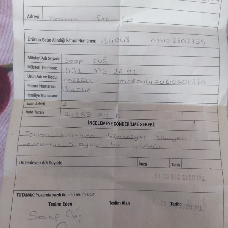 İnceleme Talebi Cevapsız Kaldı