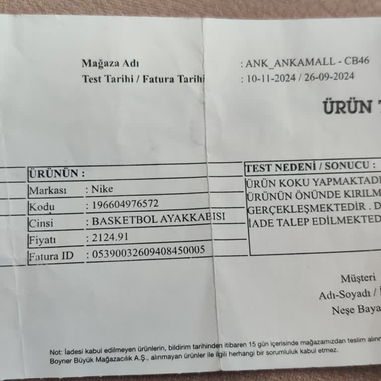Kaybolan Ayakkabı Ve Ulaşılmaz Müşteri Hizmeti
