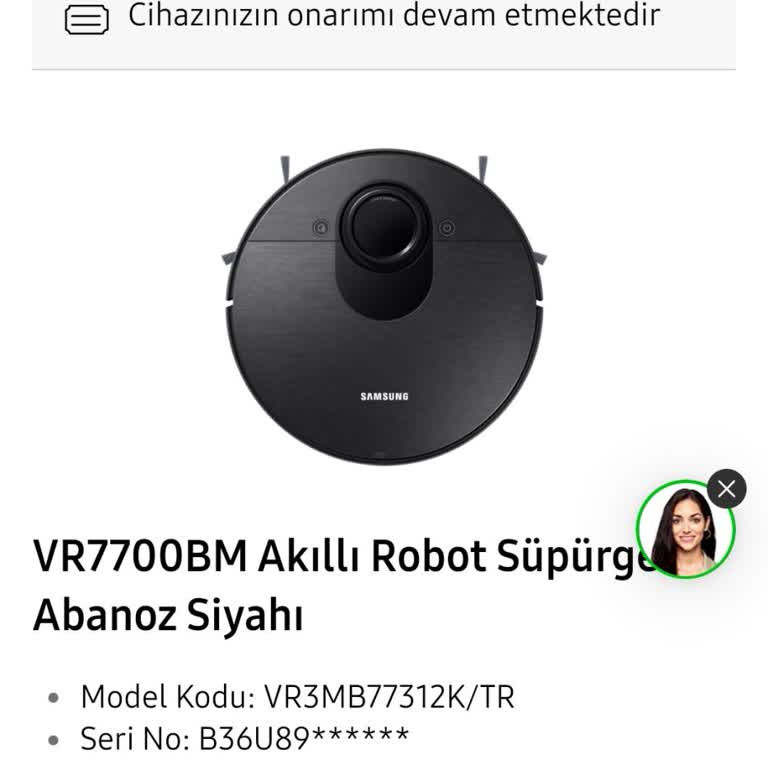 Samsung Robot Süpürge Şarj Sorunu Ve Servis İlgisizliği