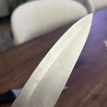 Tefal Paslanmaz Çelik Bıçak Seti İlk Kullanımda Paslandı