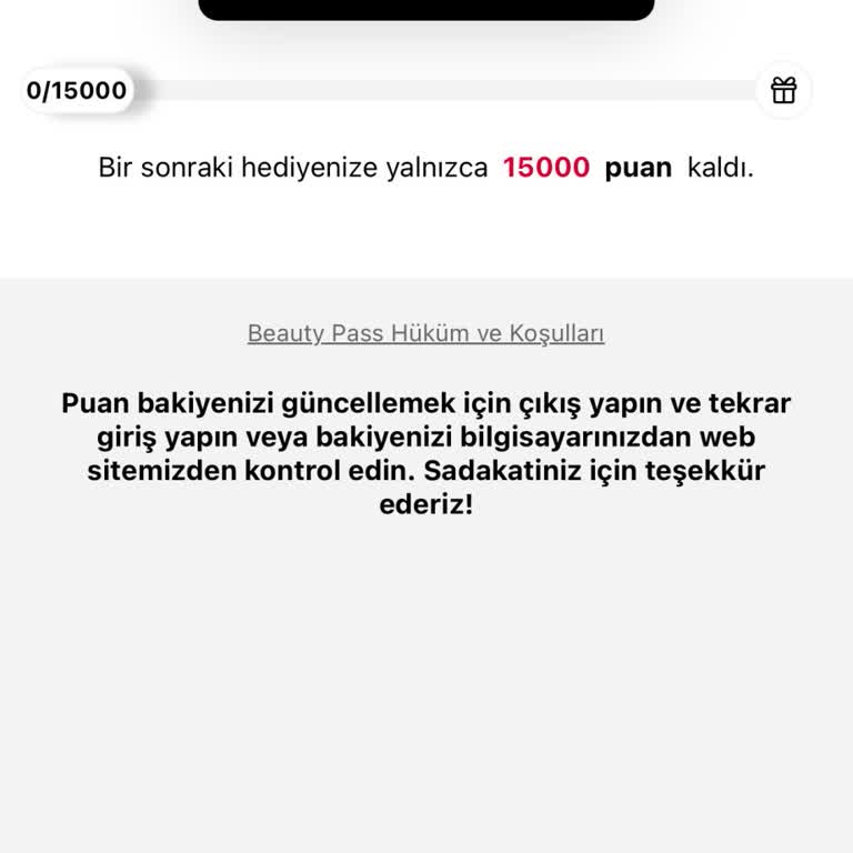 Sephora Puanlarım Neden Sıfırlandı?