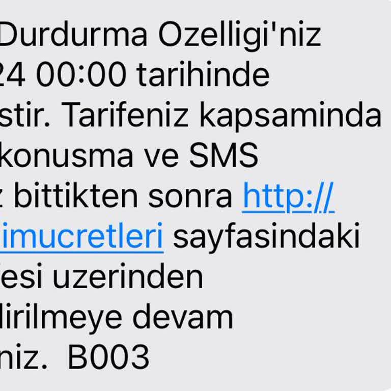Vodafone Taahhütlü Paket İçeriği Sorunu