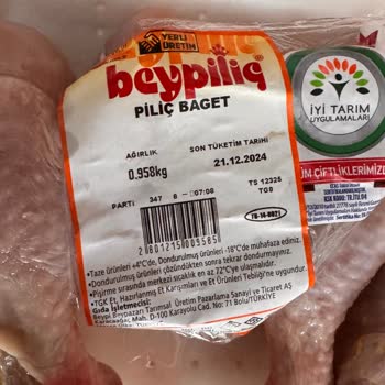 Beypiliç Baget Ürününde Şok Edici Siyah Lekeler