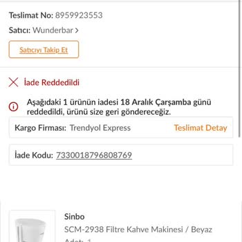 Hasarlı Ürün Ve İade Sürecindeki Sorunlar