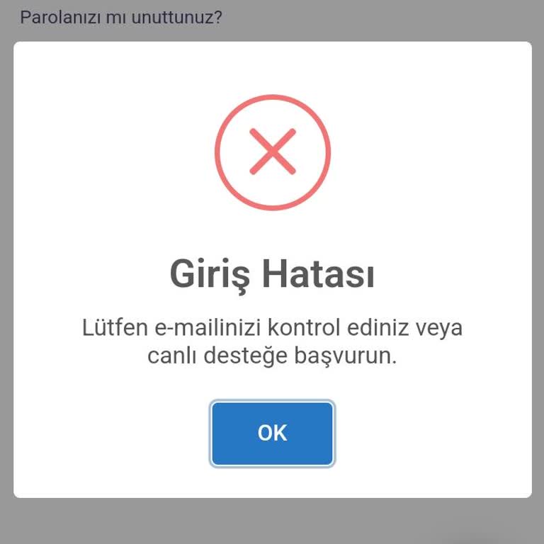 Hesabımda Para Olmasına Rağmen Erişim Engeli