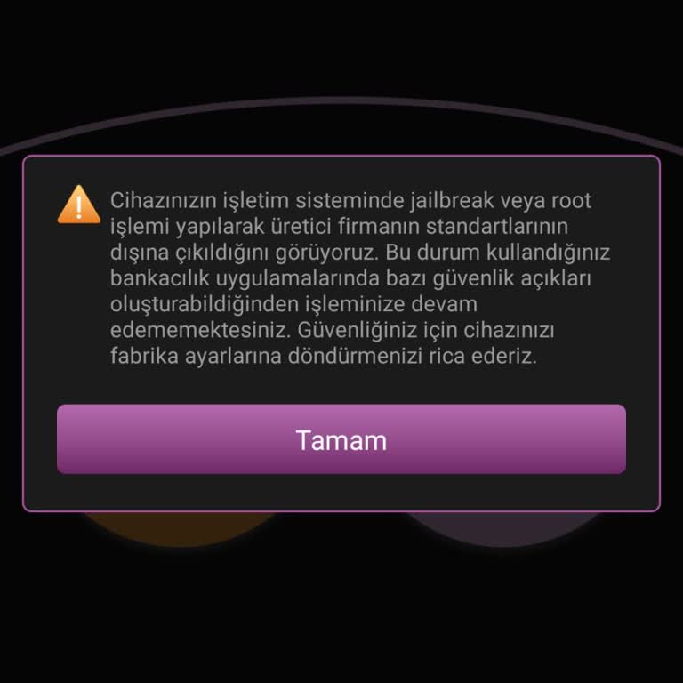 Mobil Bankacılık Erişimi Engellendi: Rootlu Cihaz Sorunu