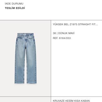 Zara İade Sürecinde Sorun: Eksik Ürün İadesi Ve Yanıltıcı Bilgilendirme