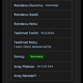 Teslimat Ve Kurulumda Sorumsuzluk Ve Ekstra Ücret Talebi