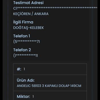 Teslimat Ve Kurulumda Sorumsuzluk Ve Ekstra Ücret Talebi