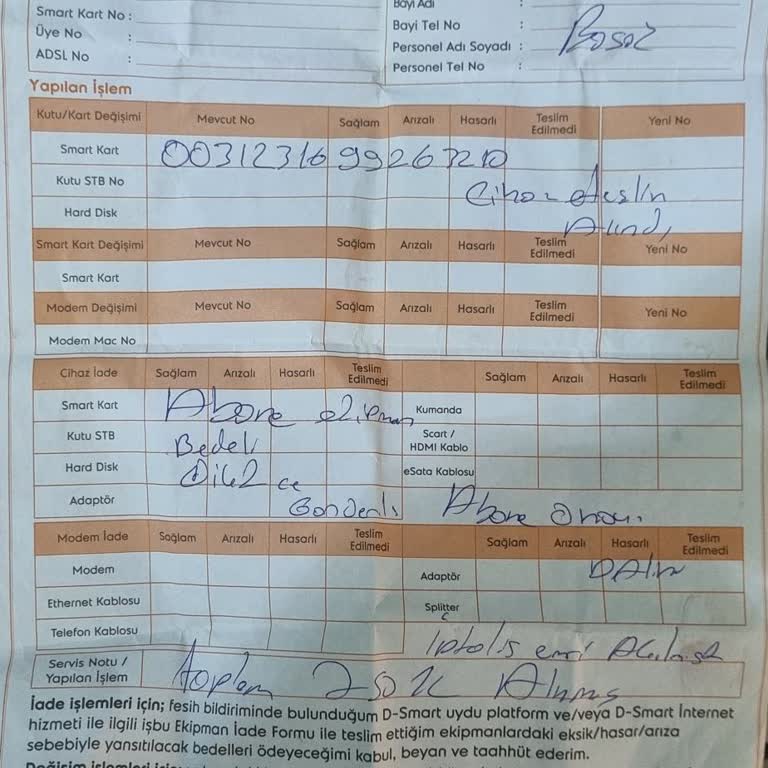 İptal Edilen Abonelikte Haksız Cihaz Ücreti