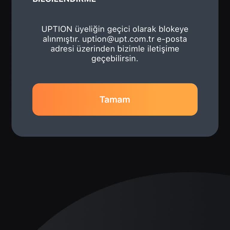 Bloke Edilen Hesap Ve Yetersiz Müşteri Desteği