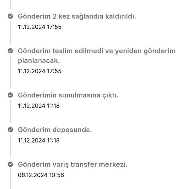 Teslim Edilmeyen Kargo Ve İlgisiz Müşteri Hizmetleri