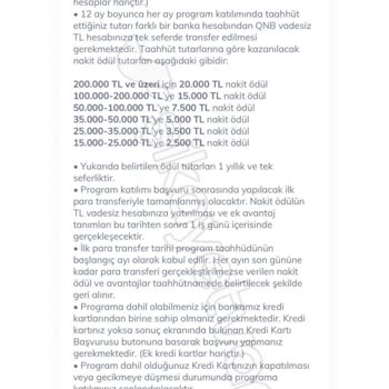QNB Finansman Maaş Kampanyası Mağduriyeti