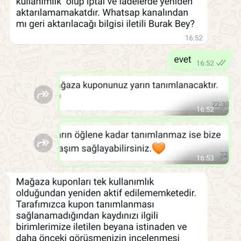Hepsiburada'da Kupon İadesi Sorunu Ve Yanıltıcı Bilgilendirme