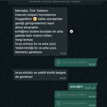 Şüpheli Türk Telekom İletişimi: Yanıtsız Mesajlaşma