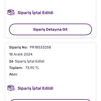 Siparişler İptal Edildi: Çözüm Bekliyorum