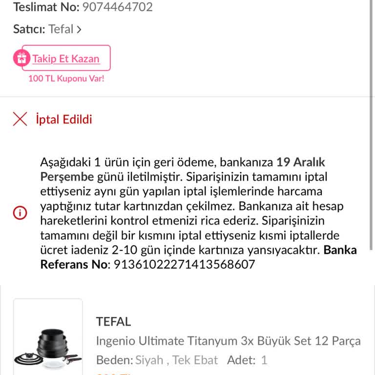 Trendyol'un İptal Politikası Müşteri Memnuniyetini Zedeliyor