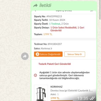 Korkmaz Çaycı İle Hayal Kırıklığı: İlgisizlik Ve Sorunlu Ürün Deneyimi