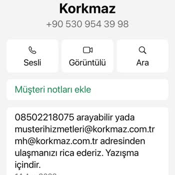 Korkmaz Çaycı İle Hayal Kırıklığı: İlgisizlik Ve Sorunlu Ürün Deneyimi