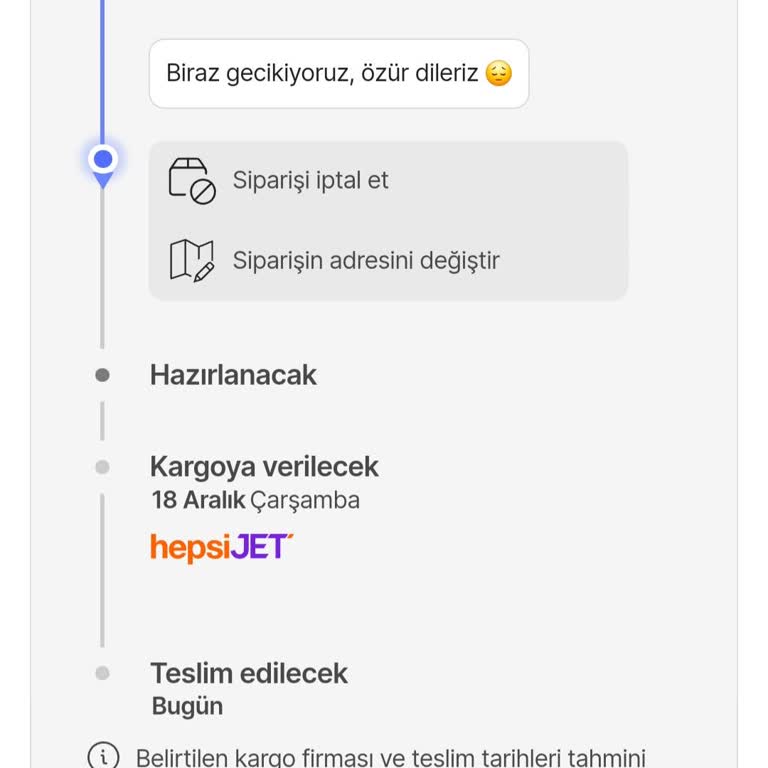 Teslimat Gecikmesi Ve İletişim Eksikliği
