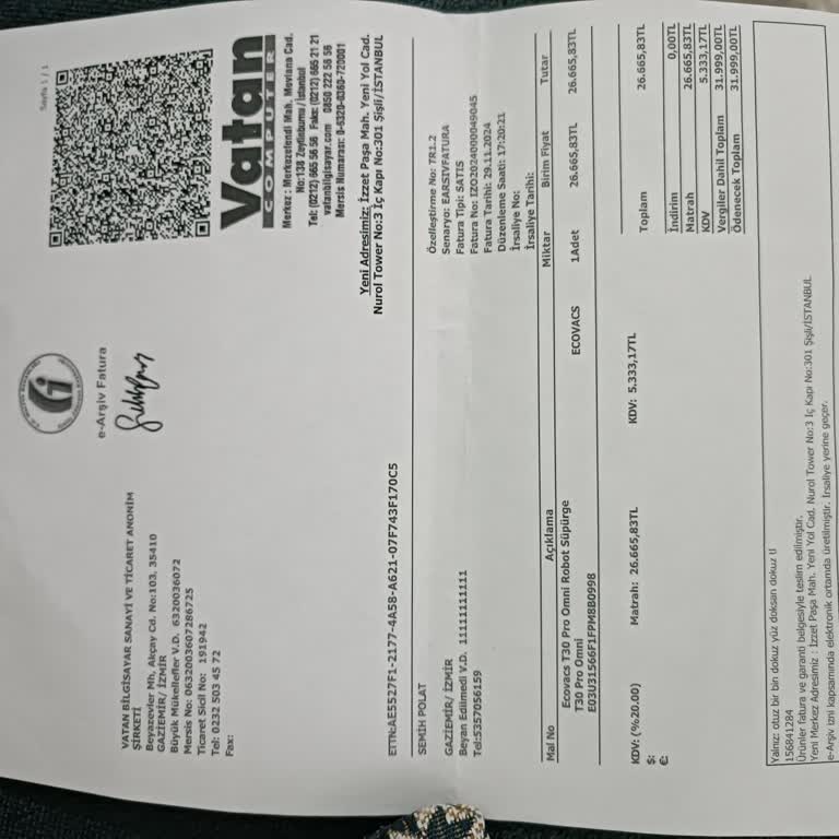 Cihazın Yetersiz Şarj Performansı Ve Servis Sorunu