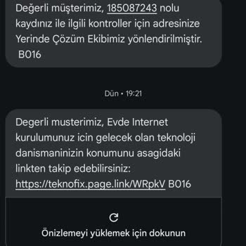 İnternet Sorununa Çözüm Bulamayan Firma