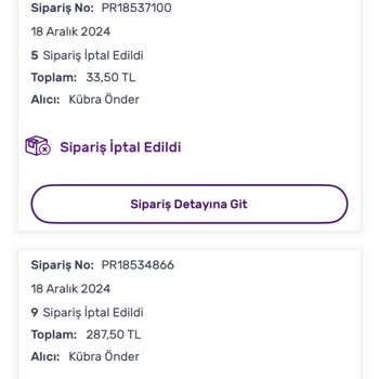 İptal Edilen Siparişler Ve Kaybolan İndirimler