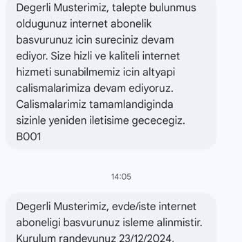 Türk Telekom'un Yanlış SMS'i Ve İptal Edilen Başvuru Mağduriyeti