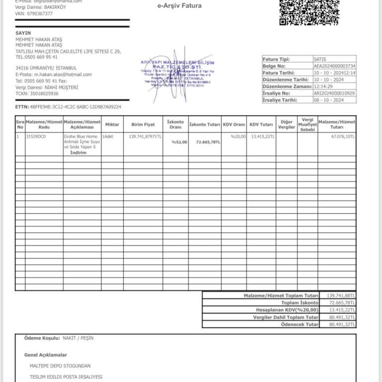 Grohe Su Arıtma Cihazında Filtre Uyumsuzluğu Sorunu