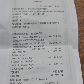 Jack Jones Montun Fermuar Sorunu Ve Müşteri Hizmeti Eksikliği