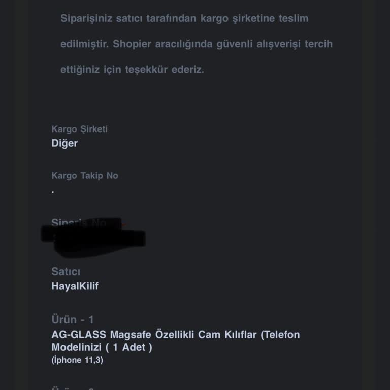 Ürün Takip Sorunu Ve İletişim Eksikliği